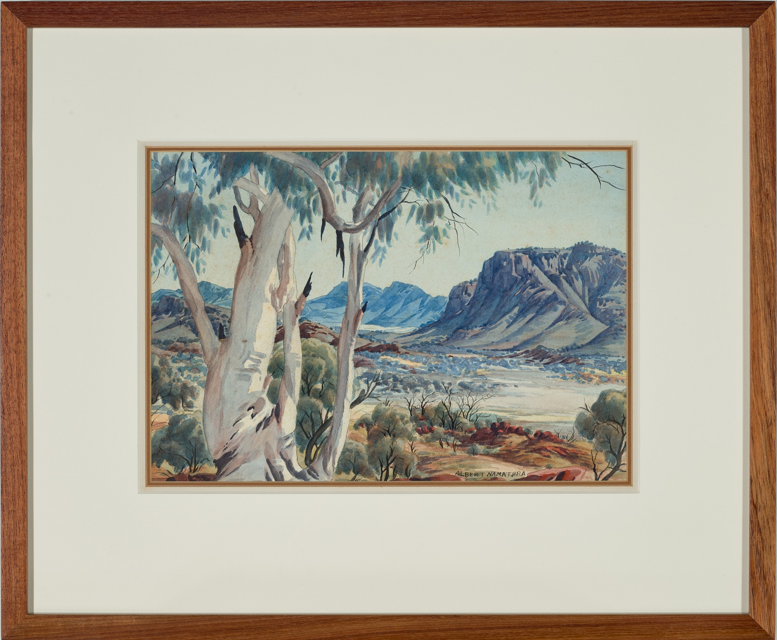 NORTH GULLY LOOKING TO MT GILLEN, ALICE SPRINGS, c.1958 Deutscher and